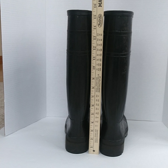 Genfoot Steel Toe Industrial Knee High Rubber Boots 7 Black - Picture 12 of 16